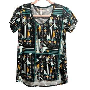 LuLaRoe Patterned Top size XS EUC‎